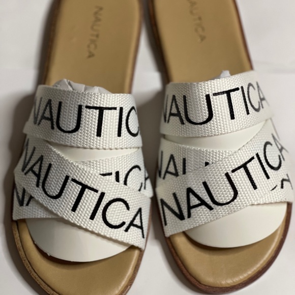 Nautica  flats slip on sandals - Picture 3 of 8